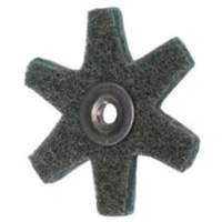 Abrasotex Surface Preparation Star, 2" Dia., Very Fine Grit, Aluminum Oxide Smart Ofis