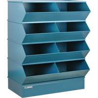 Pre-Engineered Sectional Systems, 5000 lbs. Cap., 37" W x 24" D x 44" H, Blue Smart Ofis