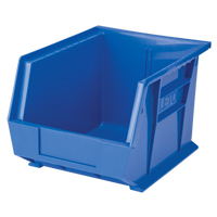 Stack & Hang Bin, 8-1/4" W x 7" H x 10-3/4" D, Blue Smart Ofis