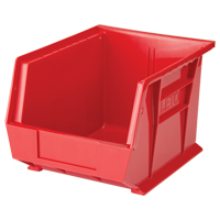 Stack & Hang Bin, 8-1/4" W x 7" H x 10-3/4" D, Red Smart Ofis