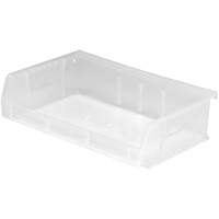 Ultra Stack & Hang Bin, 7-3/8" W x 3" H x 11" D, Clear Smart Ofis