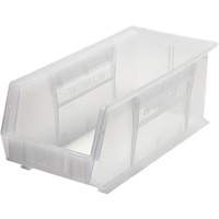 Ultra Stack & Hang Bin, 8-1/4" W x 7" H x 18" D, Clear Smart Ofis