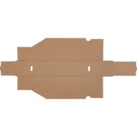 Boîtes profondes en carton ondul&eacute;, 2-7/8" la x 11-1/4" p x 4-1/2" h, Beige Smart Ofis