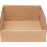 Deep Corrugated Parts Bins, 9-3/4" W x 11-1/4" D x 4-1/2" H, Beige Smart Ofis