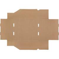 Deep Corrugated Parts Bins, 9-3/4" W x 11-1/4" D x 4-1/2" H, Beige Smart Ofis