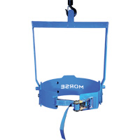 Ensemble de l&egrave;ve-baril manuel inclinable, Baril de 55 gal. US (45 gal. imp.), Capacit&eacute; 800 lb/363 kg Smart Ofis