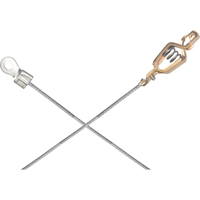 Light-Duty Bonding & Grounding Wire Assemblies - Alligator Clip & 1/4" Terminal Connectors Smart Ofis