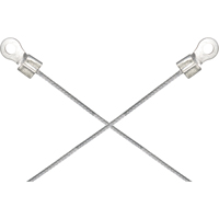 Light-Duty Bonding & Grounding Wire Assemblies - Two 1/4" Terminal Connectors Smart Ofis