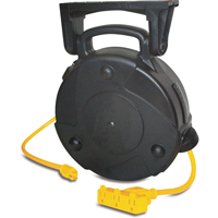 Industrial Cord Reels, 40', SJTW, 12/3 Gauge, 15 A Smart Ofis