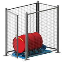 Stationary Drum Roller - Guard Enclosure Smart Ofis