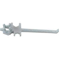 Single Ended Specialty Bung Nut Wrench, 1-1/2" Opening, 7-1/2" Handle, Zinc Cast Steel Smart Ofis