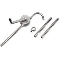Pompe rotative pour baril, Acier inoxydable, Pour capacit&eacute; 55 gal., 12 oz/course Smart Ofis
