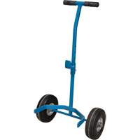 Cylinder Cart, Flat-Free Wheels, 15-1/2" W x 14-1/4" L Base, 600 lbs. Smart Ofis