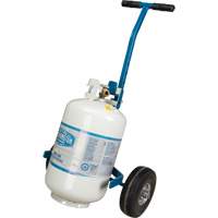Cylinder Cart, Flat-Free Wheels, 15-1/2" W x 14-1/4" L Base, 600 lbs. Smart Ofis