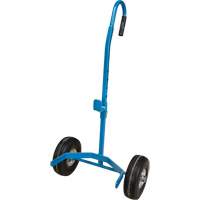 Cylinder Cart, Flat-Free Wheels, 15-1/2" W x 14-1/4" L Base, 600 lbs. Smart Ofis