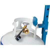 Cylinder Cart, Flat-Free Wheels, 15-1/2" W x 14-1/4" L Base, 600 lbs. Smart Ofis