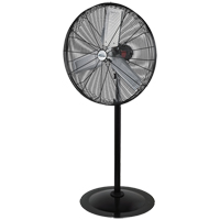 Oscillating Pedestal Fan, Heavy-Duty, 3 Speed, 30" Diameter Smart Ofis