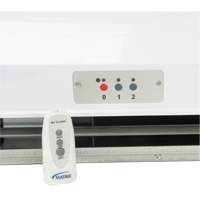 Air Curtain with Remote Control, 2 Speeds Smart Ofis