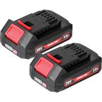 2.0Ah Lithium Battery - 2 Pack, 20 V Smart Ofis
