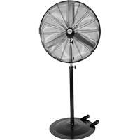 Non-Oscillating Pedestal Fan with Casters, Industrial, 3 Speed, 30" Diameter Smart Ofis