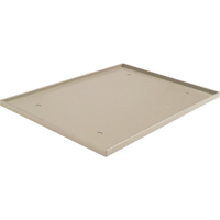 Locker Base Insert, Fits Locker Size 12" x 18", Beige, Plastic Smart Ofis