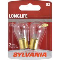 93 Long Life Mini Automotive Bulb, Incandescent, 13.3 W Smart Ofis