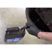 Black Oval Drain Pan Smart Ofis