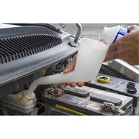 Entonnoir translucide &agrave; angle droit, Plastique Smart Ofis