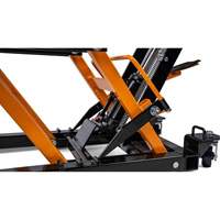 ATV and Motorcycle Jack, 0.75 Ton(s) Capacity, 4-2/3" Lowered, 14-1/2" Raised, Manual Hydraulic Smart Ofis