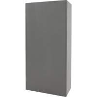 Combination Storage Cabinet, 36" W x 18" D x 72" H, Grey Smart Ofis