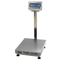 Top Gun Electronic Platform Scales, 18" L x 12" W, 150 lbs. Capacity Smart Ofis