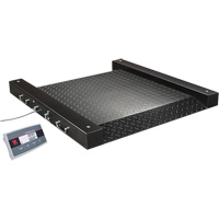 Defender 2500 Drum Scale, 500 lbs. Capacity, 2.5' L x 2.5' W Smart Ofis