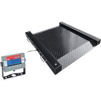 DEFENDER Floor Scale, 1000 lbs. Capacity, 30" L x 30" W Smart Ofis