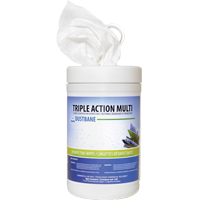 Triple Action Multi Disinfecting Wipes, 7" x 8", 120 Count Smart Ofis