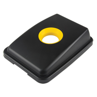 Waste Classification - Lid, Open Lid, Plastic, Fits Container Size: 17-1/4" x 12-1/2" Smart Ofis