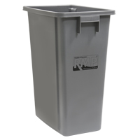 Recycling & Garbage Bin, Plastic, 16 US gal. Smart Ofis