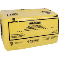 Masslin Heavy-Duty Dust Cloth, Microfibre, Yellow Smart Ofis