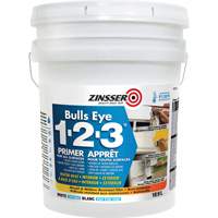 Bulls Eye 1-2-3&reg; Water-Base Primer, 18.9 L, Pail, White Smart Ofis