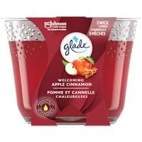 Glade&reg; 3-Wick Candle, Apple Cinnamon Smart Ofis