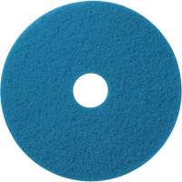 Floor Pads, 12", Cleaning/Scrubbing, Blue Smart Ofis