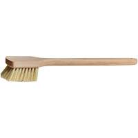 Long-Handle Pot Brush, 20" L, Tampico Bristles, Beige Smart Ofis