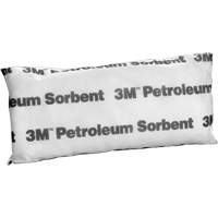Petroleum Sorbent Mini-Pillow, Oil Only, 15" L x 7" W, 12.7 gal Absorbency/Pkg. Smart Ofis