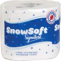 Snow Soft Premium Toilet Paper, 2 Ply, 600 Sheets/Roll, 145' Length, White Smart Ofis
