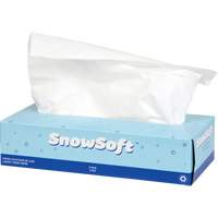 Snow Soft Premium Facial Tissue, 2 Ply, 7.4" L x 8.4" W, 100 Sheets/Box Smart Ofis
