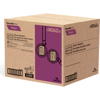 Serviettes de table &agrave; plis 1/8 Pro Select, 2 pli, 15" x 16" Smart Ofis