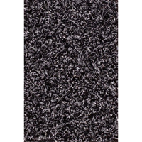 Tundra Indoor/Outdoor Matting, Latex/Polypropylene, Scraper Type, Tufted Cut Pile Pattern, 3-1/2' x 6', Charcoal Smart Ofis
