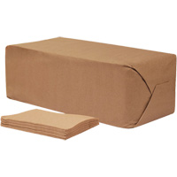 Pro Select&reg; Brown Napkins, 1 Ply, 12" x 12" Smart Ofis