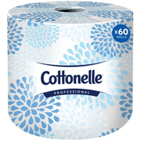 Cottonelle&reg; Professional Toilet Paper, 2 Ply, 451 Sheets/Roll, White Smart Ofis
