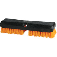 Cleaning Brush, 10" L, Polypropylene Bristles, Black/Red Smart Ofis