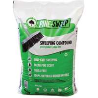 Pine Sweep Biodegradable Sweeping Compound, Bag, 44 lbs. (20 kg) Smart Ofis